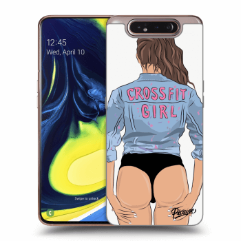 Obal pro Samsung Galaxy A80 A805F - Crossfit girl - nickynellow