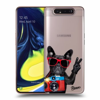 Obal pro Samsung Galaxy A80 A805F - French Bulldog