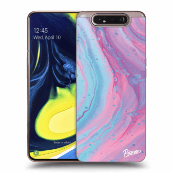 Obal pro Samsung Galaxy A80 A805F - Pink liquid