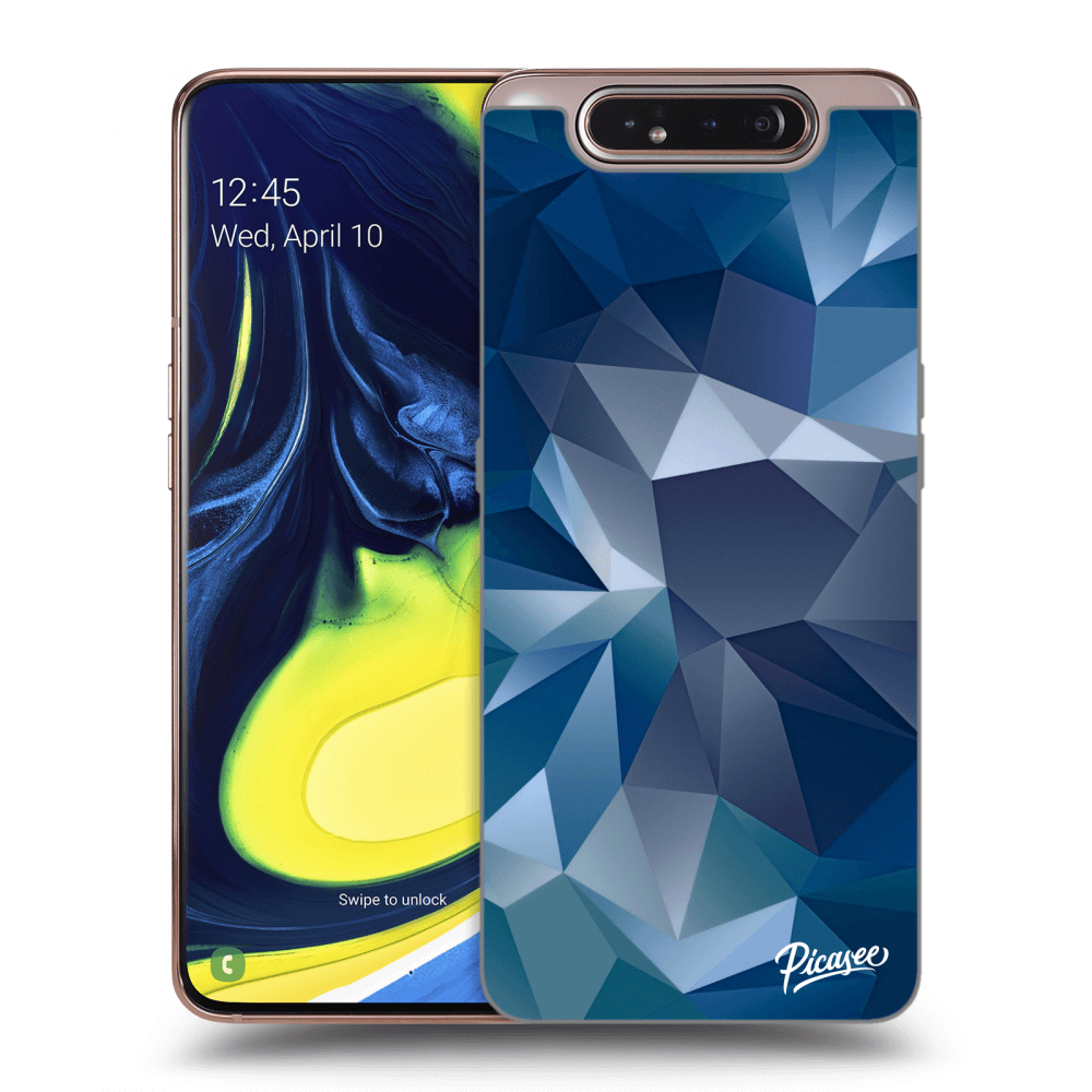 Picasee silikonový průhledný obal pro Samsung Galaxy A80 A805F - Wallpaper
