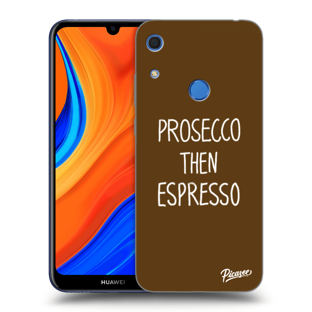 Picasee silikonový průhledný obal pro Huawei Y6S - Prosecco then espresso