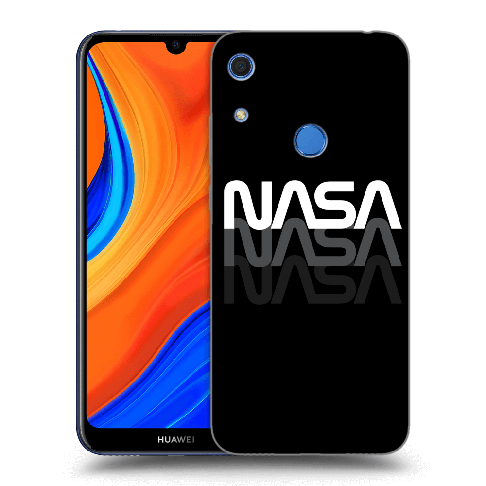 Picasee silikonový černý obal pro Huawei Y6S - NASA Triple