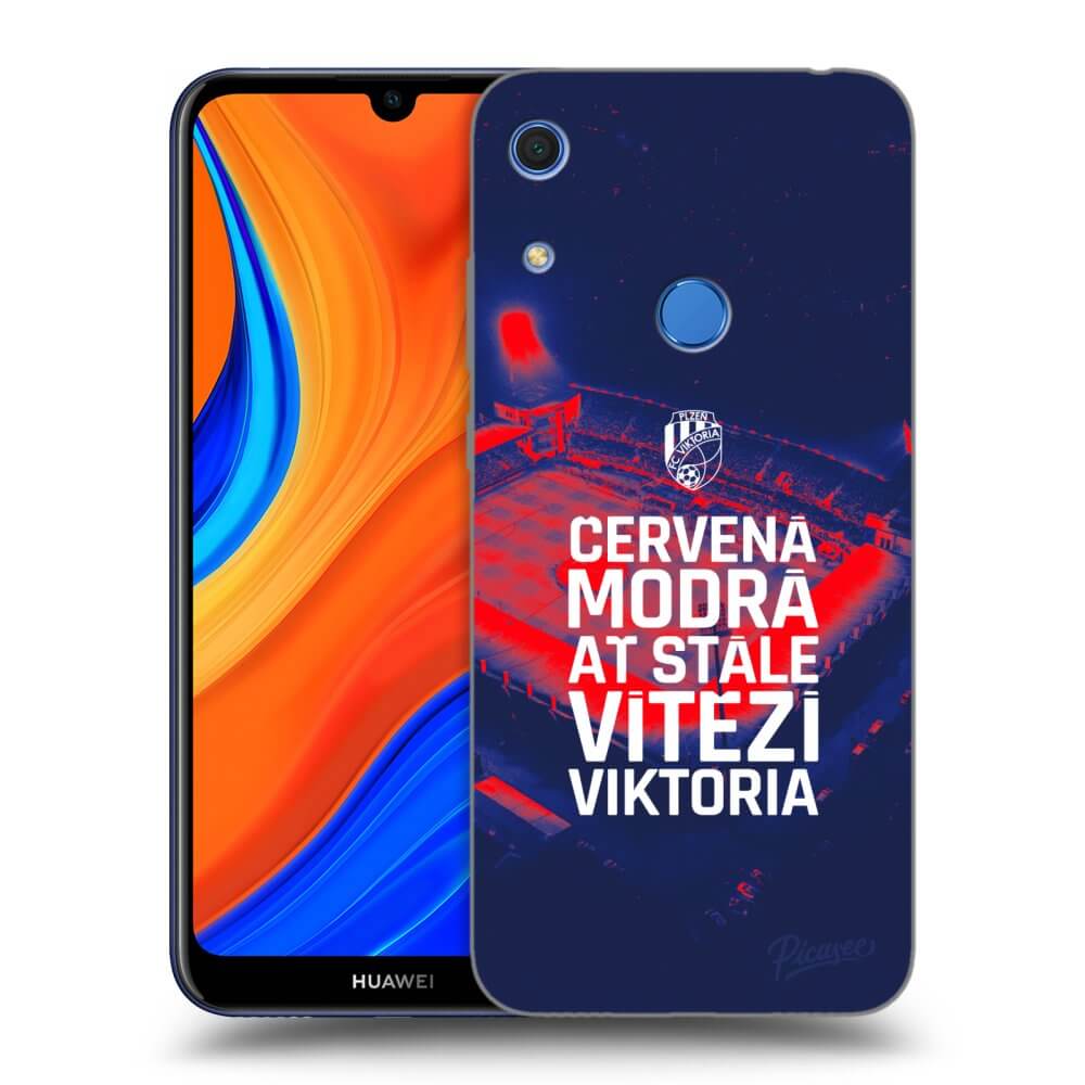Silikonový černý Obal Pro Huawei Y6S - FC Viktoria Plzeň E