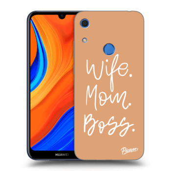 Picasee silikonový průhledný obal pro Huawei Y6S - Boss Mama