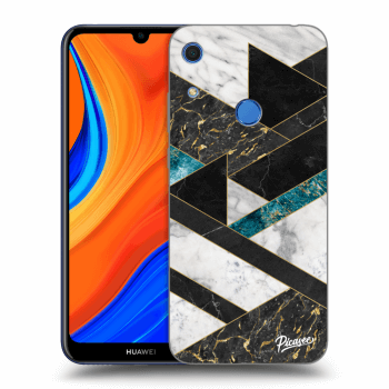 Obal pro Huawei Y6S - Dark geometry