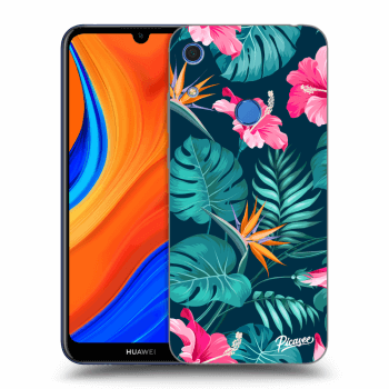 Obal pro Huawei Y6S - Pink Monstera