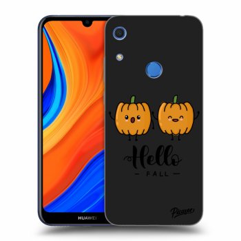 Picasee silikonový černý obal pro Huawei Y6S - Hallo Fall