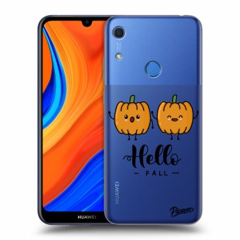Picasee silikonový průhledný obal pro Huawei Y6S - Hallo Fall