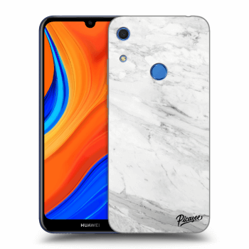 Obal pro Huawei Y6S - White marble