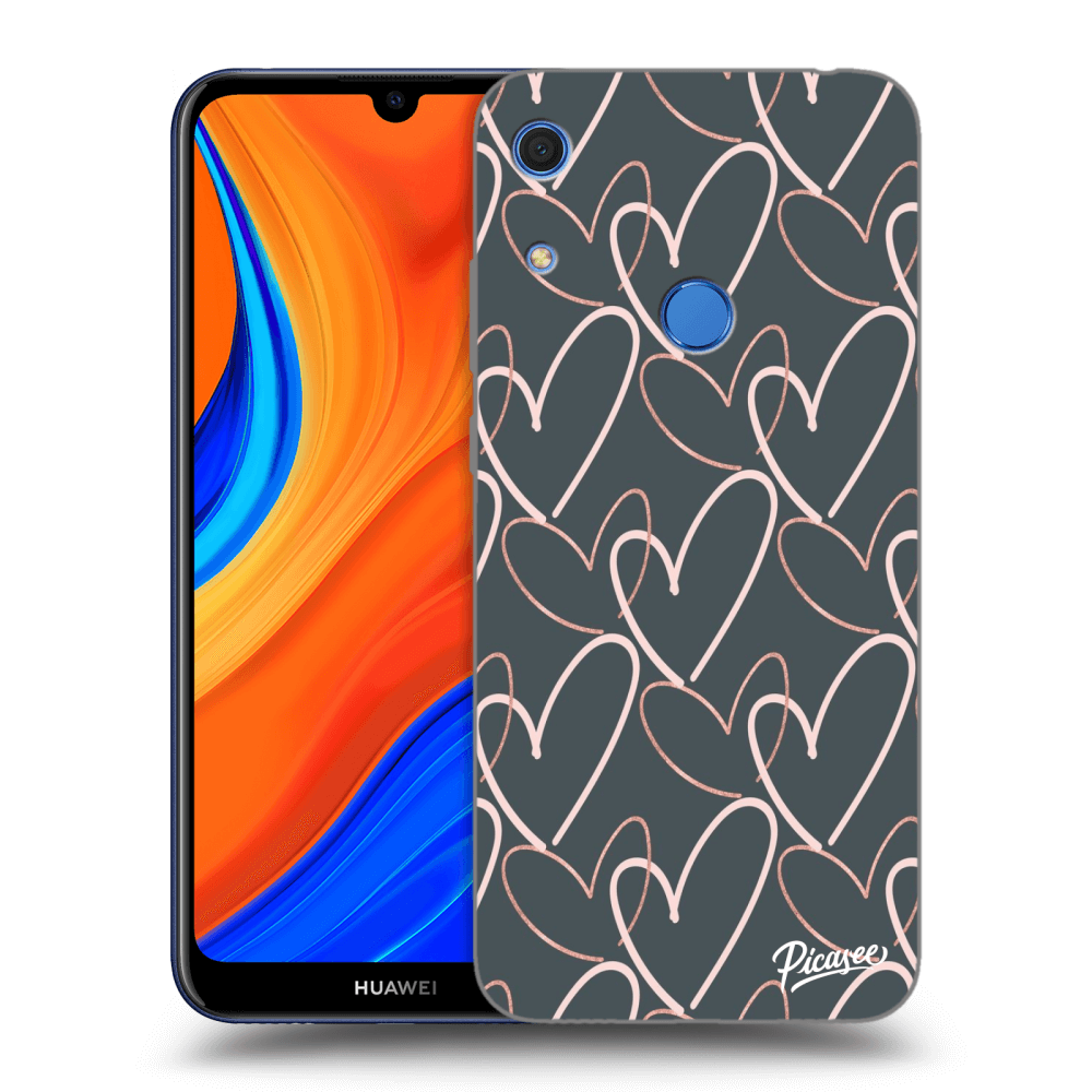 Picasee silikonový průhledný obal pro Huawei Y6S - Lots of love