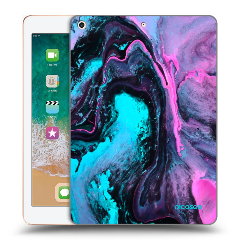 Picasee silikonový průhledný obal pro Apple iPad 9.7" 2018 (6. gen) - Lean 2