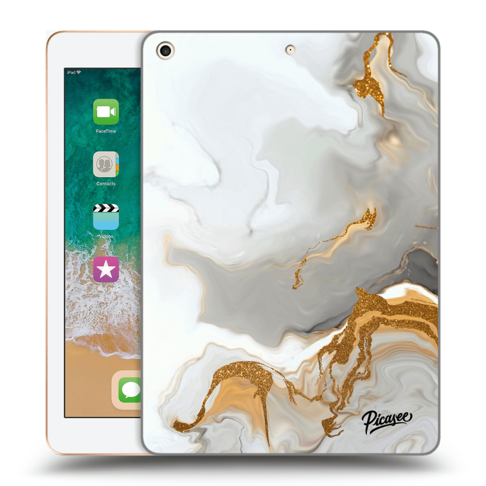 Picasee silikonový průhledný obal pro Apple iPad 9.7" 2018 (6. gen) - Her