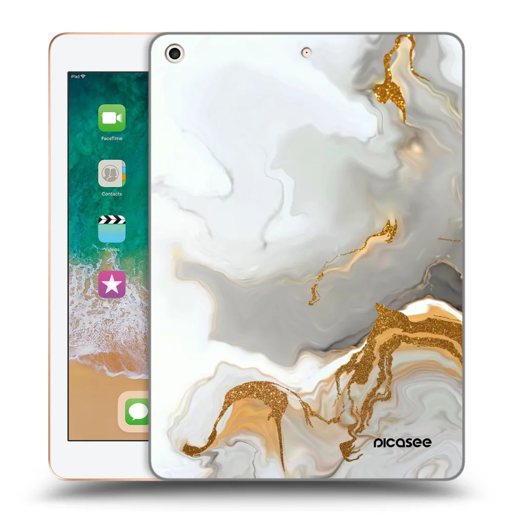 Picasee silikonový průhledný obal pro Apple iPad 9.7" 2018 (6. gen) - Her