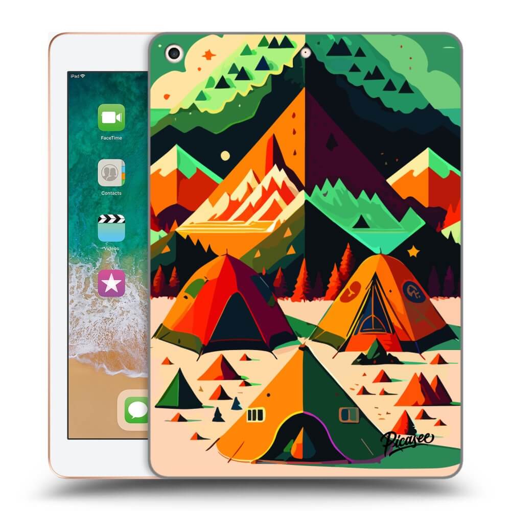 Picasee silikonový průhledný obal pro Apple iPad 9.7" 2018 (6. gen) - Alaska