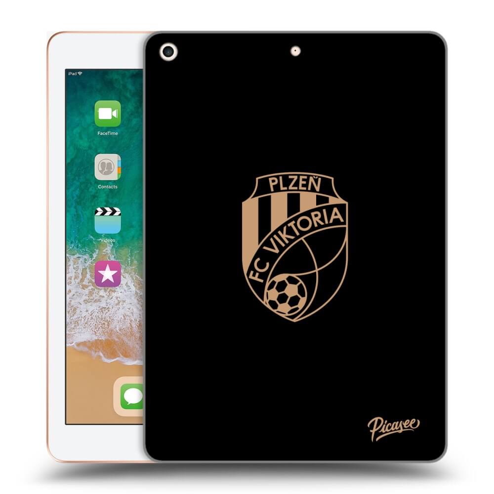 Picasee silikonový černý obal pro Apple iPad 9.7" 2018 (6. gen) - FC Viktoria Plzeň I
