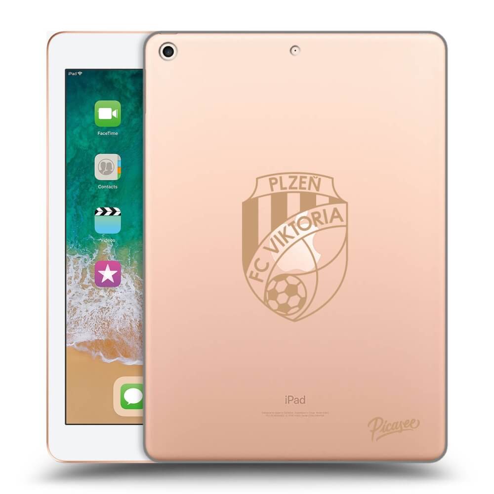 Picasee silikonový průhledný obal pro Apple iPad 9.7" 2018 (6. gen) - FC Viktoria Plzeň I