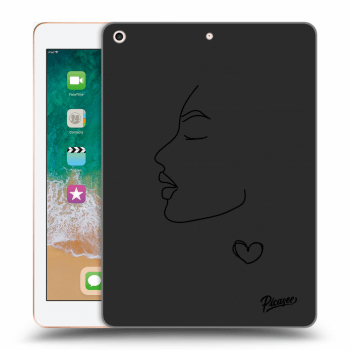 Picasee silikonový černý obal pro Apple iPad 9.7" 2018 (6. gen) - Couple girl