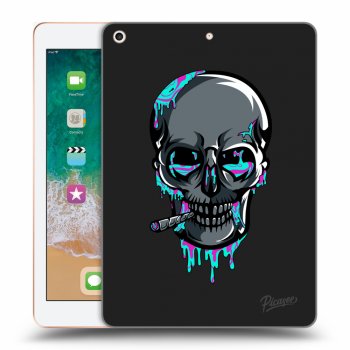 Picasee silikonový černý obal pro Apple iPad 9.7" 2018 (6. gen) - EARTH - Lebka 3.0