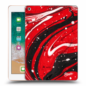 Obal pro Apple iPad 9.7" 2018 (6. gen) - Red black
