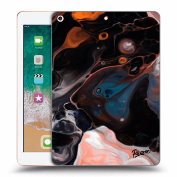 Picasee silikonový průhledný obal pro Apple iPad 9.7" 2018 (6. gen) - Cream