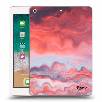 Picasee silikonový průhledný obal pro Apple iPad 9.7" 2018 (6. gen) - Sunset