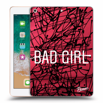 Picasee silikonový průhledný obal pro Apple iPad 9.7" 2018 (6. gen) - Bad girl