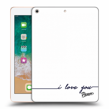 Obal pro Apple iPad 9.7" 2018 (6. gen) - I love you