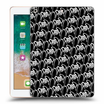 Obal pro Apple iPad 9.7" 2018 (6. gen) - Separ - White On Black 2