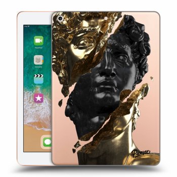 Obal pro Apple iPad 9.7" 2018 (6. gen) - Gold - Black