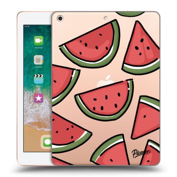 Picasee silikonový průhledný obal pro Apple iPad 9.7" 2018 (6. gen) - Melone