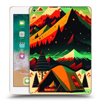 Picasee silikonový průhledný obal pro Apple iPad 9.7" 2018 (6. gen) - Montreal