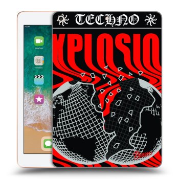 Picasee silikonový průhledný obal pro Apple iPad 9.7" 2018 (6. gen) - EXPLOSION