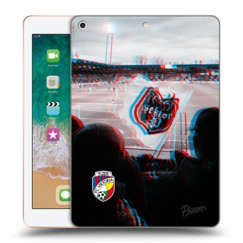 Picasee silikonový průhledný obal pro Apple iPad 9.7" 2018 (6. gen) - FC Viktoria Plzeň B