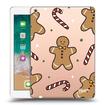 Picasee silikonový průhledný obal pro Apple iPad 9.7" 2018 (6. gen) - Gingerbread