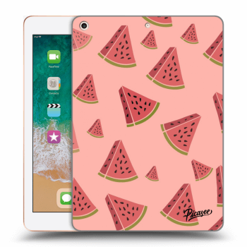 Picasee silikonový průhledný obal pro Apple iPad 9.7" 2018 (6. gen) - Watermelon