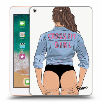 Obal pro Apple iPad 9.7" 2018 (6. gen) - Crossfit girl - nickynellow