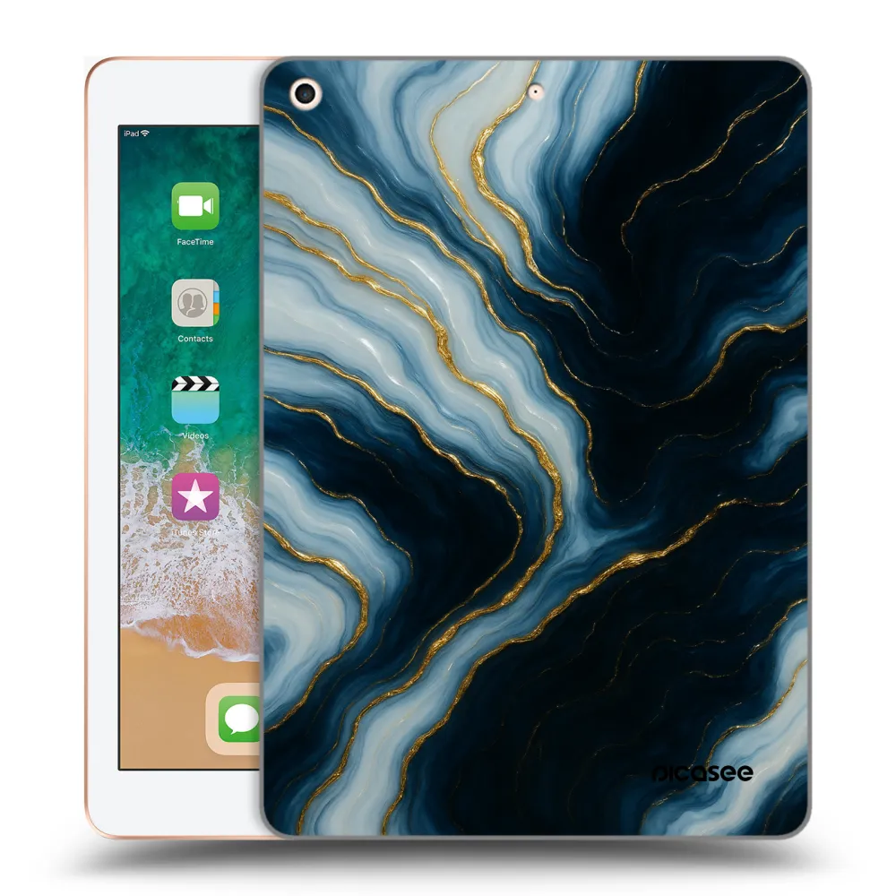 Picasee silikonový průhledný obal pro Apple iPad 9.7" 2018 (6. gen) - Luna