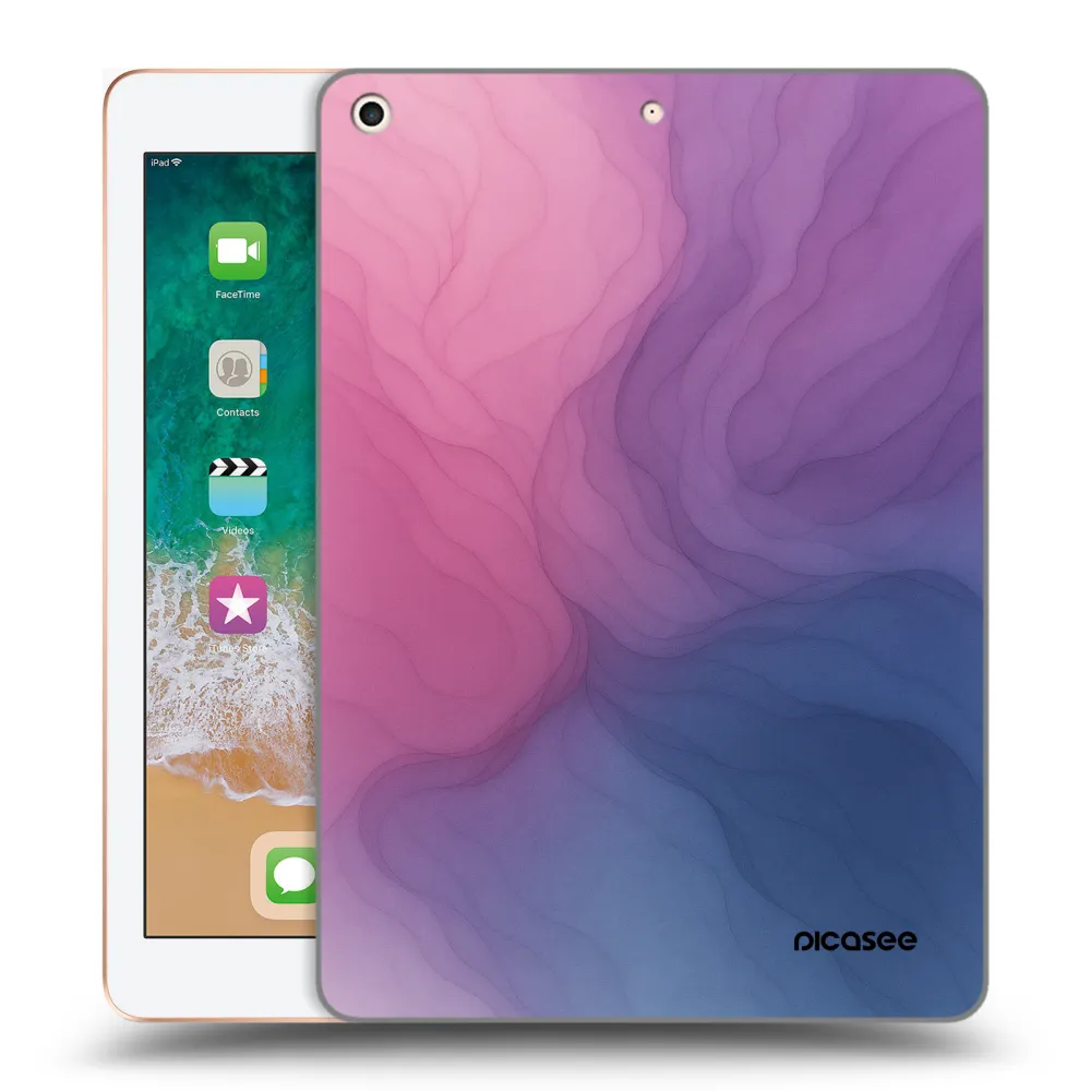 Picasee silikonový průhledný obal pro Apple iPad 9.7" 2018 (6. gen) - Silk