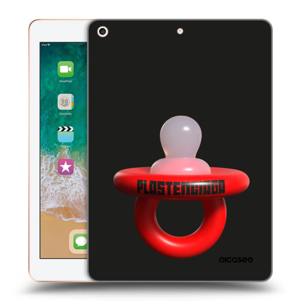 Picasee silikonový průhledný obal pro Apple iPad 9.7" 2018 (6. gen) - Le Dudel