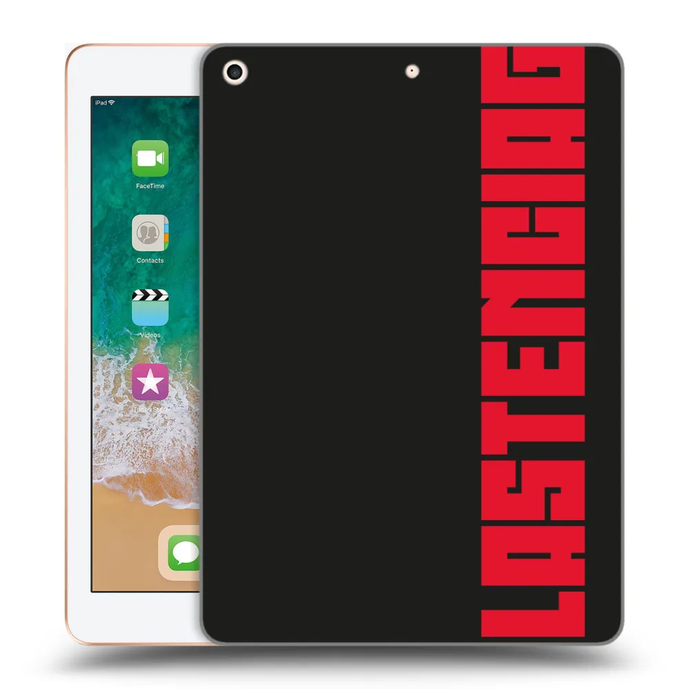 Picasee silikonový průhledný obal pro Apple iPad 9.7" 2018 (6. gen) - Plastenciaga