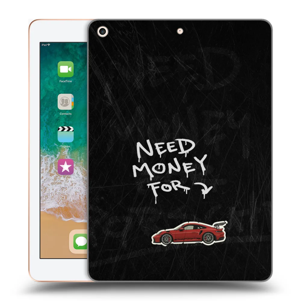 Picasee silikonový průhledný obal pro Apple iPad 9.7" 2018 (6. gen) - Track Mode