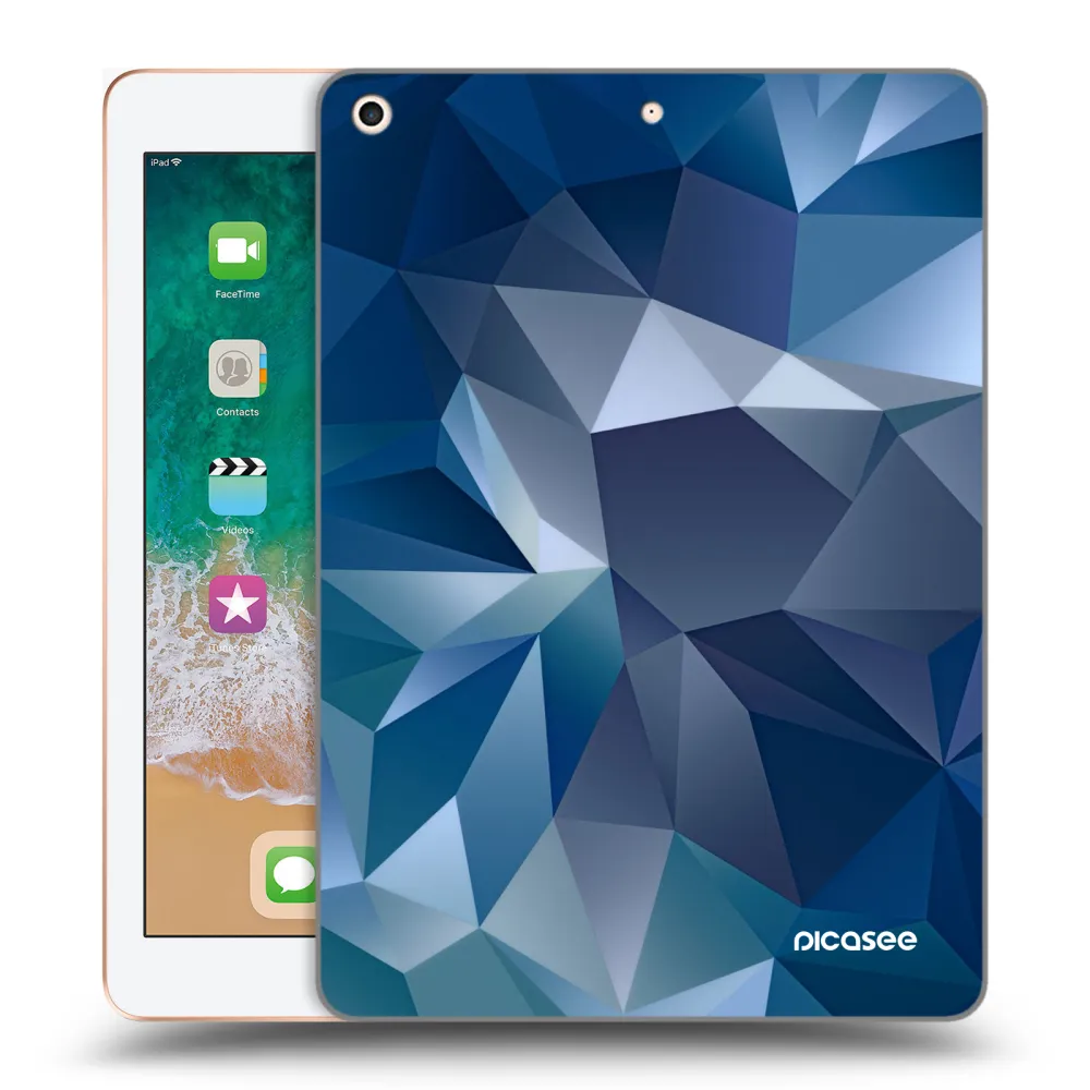 Picasee silikonový průhledný obal pro Apple iPad 9.7" 2018 (6. gen) - Wallpaper