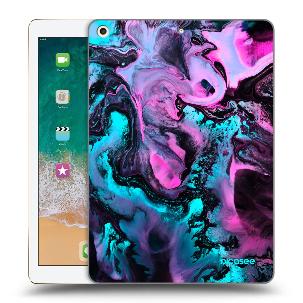 Picasee silikonový průhledný obal pro Apple iPad 9.7" 2017 (5. gen) - Lean