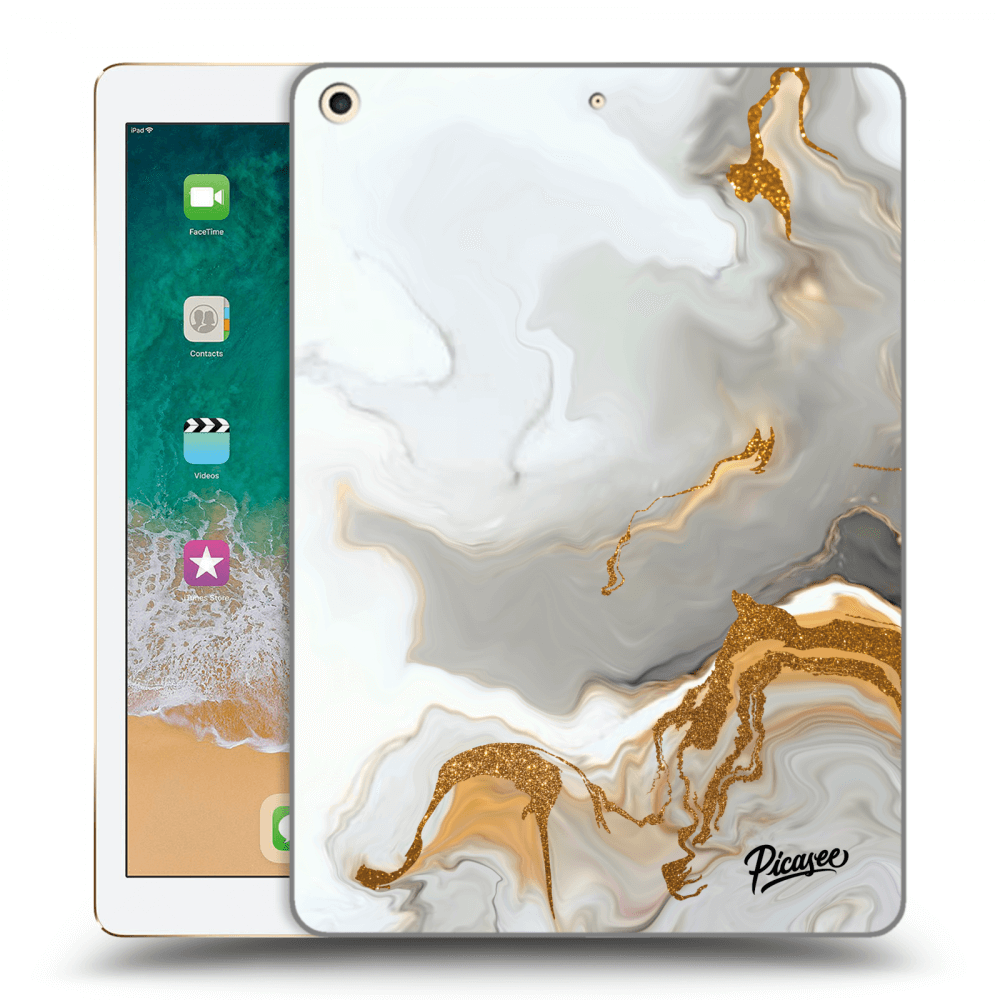 Picasee silikonový průhledný obal pro Apple iPad 9.7" 2017 (5. gen) - Her