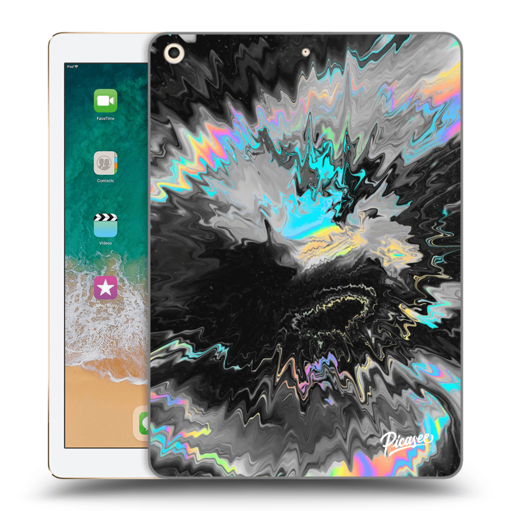 Picasee silikonový průhledný obal pro Apple iPad 9.7" 2017 (5. gen) - Magnetic