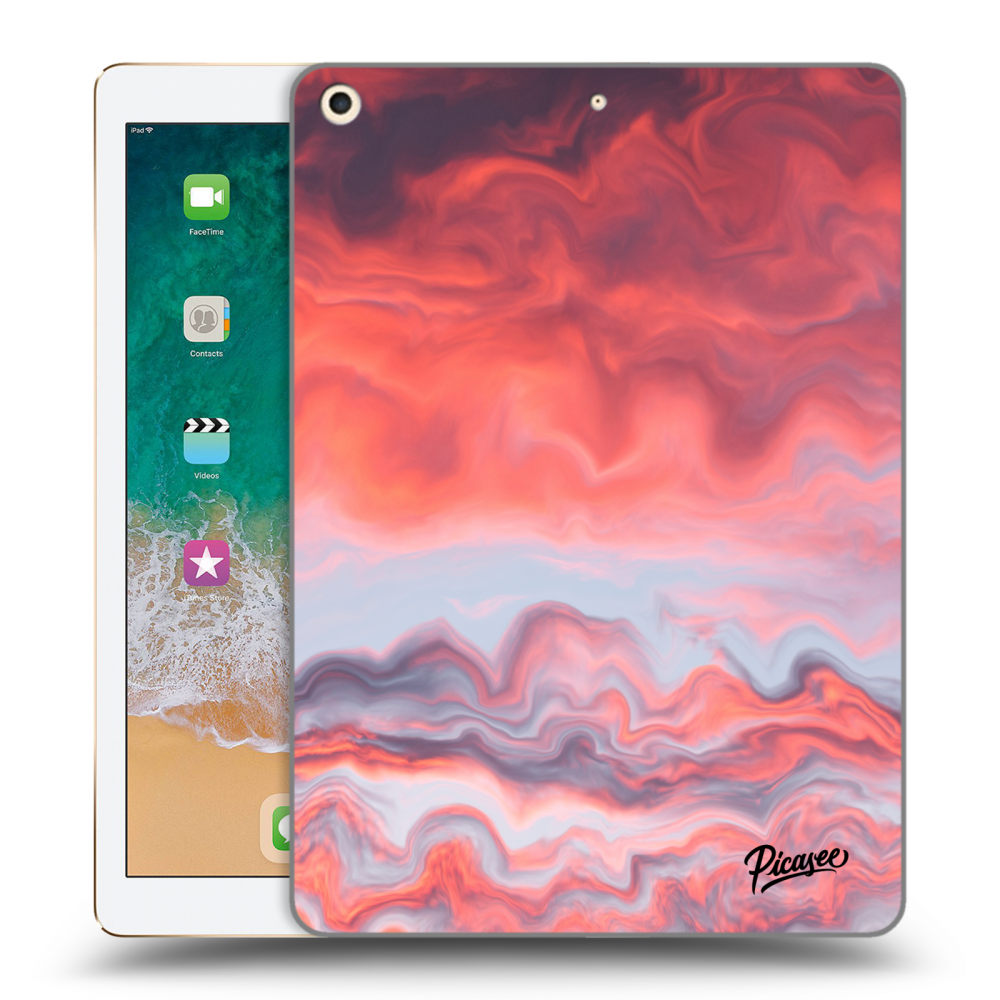 Picasee silikonový průhledný obal pro Apple iPad 9.7" 2017 (5. gen) - Sunset