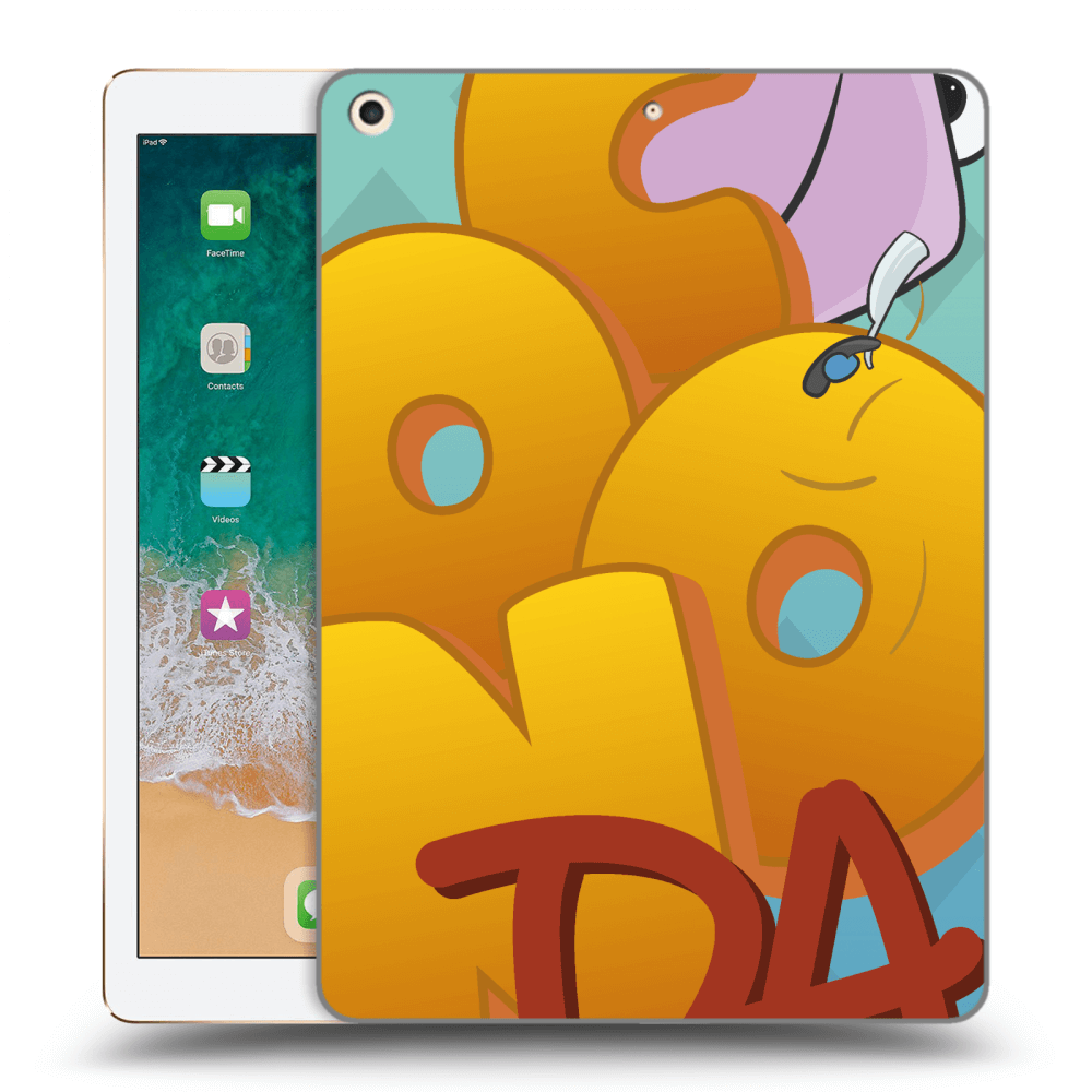 Picasee silikonový průhledný obal pro Apple iPad 9.7" 2017 (5. gen) - Obří COONDA