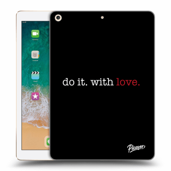 Picasee silikonový průhledný obal pro Apple iPad 9.7" 2017 (5. gen) - Do it. With love.