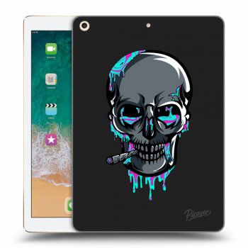 Picasee silikonový černý obal pro Apple iPad 9.7" 2017 (5. gen) - EARTH - Lebka 3.0