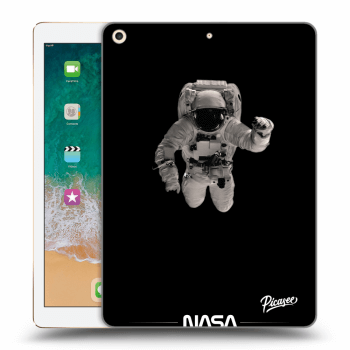 Picasee silikonový průhledný obal pro Apple iPad 9.7" 2017 (5. gen) - Astronaut Minimal